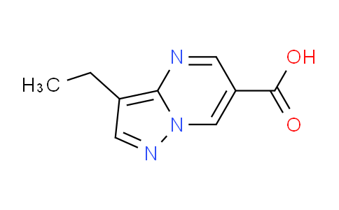 CAS No. 1779128-22-1, 3-Ethylpyrazolo[1,5-a]pyrimidine-6-carboxylic acid