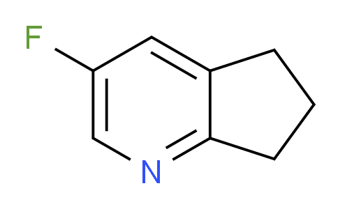 CAS No. 1823930-33-1, 3-Fluoro-6,7-dihydro-5H-cyclopenta[b]pyridine