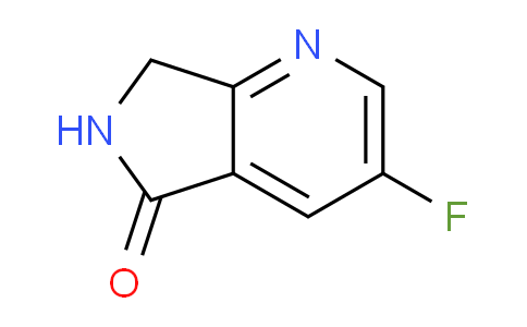 CAS No. 1256790-95-0, 3-Fluoro-6,7-dihydro-5H-pyrrolo[3,4-b]pyridin-5-one