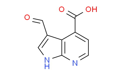 CAS No. 1190321-11-9, 3-Formyl-1H-pyrrolo[2,3-b]pyridine-4-carboxylic acid