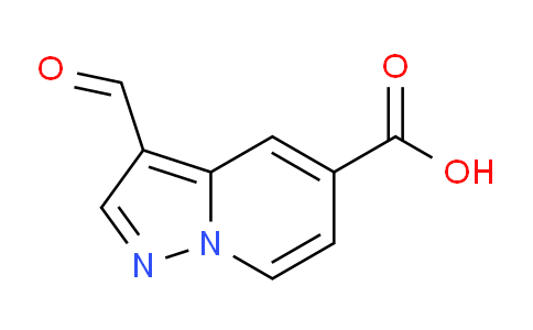 CAS No. 1101120-11-9, 3-Formylpyrazolo[1,5-a]pyridine-5-carboxylic acid