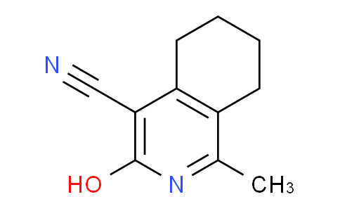 CAS No. 17012-30-5, 3-Hydroxy-1-methyl-5,6,7,8-tetrahydroisoquinoline-4-carbonitrile