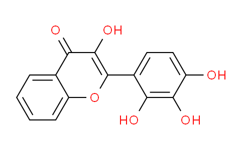 CAS No. 649552-06-7, 3-Hydroxy-2-(2,3,4-trihydroxyphenyl)-4H-chromen-4-one