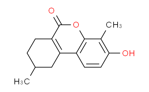 CAS No. 670245-24-6, 3-Hydroxy-4,9-dimethyl-7,8,9,10-tetrahydro-6H-benzo[c]chromen-6-one