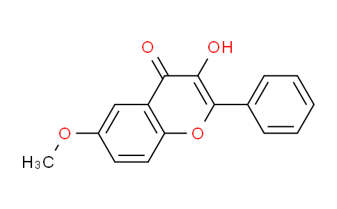 CAS No. 93176-00-2, 3-Hydroxy-6-methoxy-2-phenyl-4H-chromen-4-one