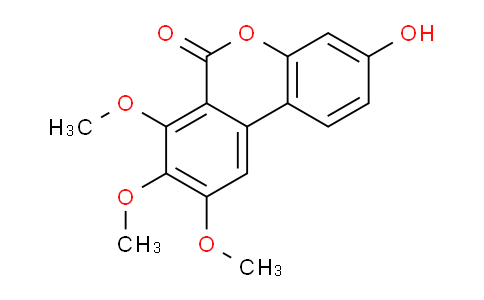 CAS No. 308292-37-7, 3-Hydroxy-7,8,9-trimethoxy-6H-benzo[c]chromen-6-one