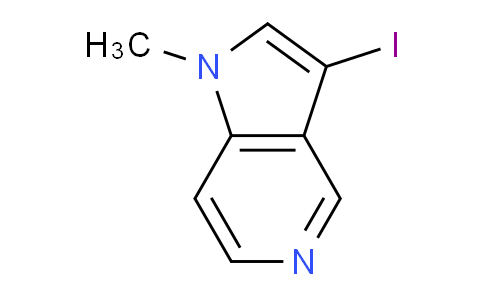 CAS No. 1824051-84-4, 3-Iodo-1-methyl-1H-pyrrolo[3,2-c]pyridine