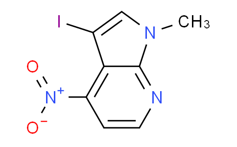CAS No. 1398534-56-9, 3-Iodo-1-methyl-4-nitro-1H-pyrrolo[2,3-b]pyridine