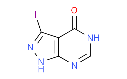 CAS No. 144750-83-4, 3-Iodo-1H-pyrazolo[3,4-d]pyrimidin-4(5H)-one