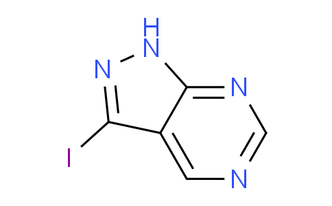 CAS No. 1414357-61-1, 3-Iodo-1H-pyrazolo[3,4-d]pyrimidine