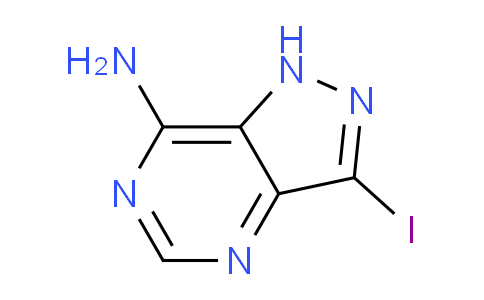 CAS No. 162791-82-4, 3-Iodo-1H-pyrazolo[4,3-d]pyrimidin-7-amine