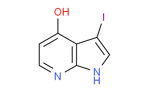 CAS No. 1190314-37-4, 3-Iodo-1H-pyrrolo[2,3-b]pyridin-4-ol