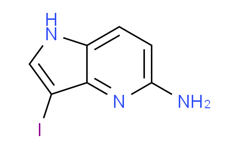 CAS No. 1190311-37-5, 3-Iodo-1H-pyrrolo[3,2-b]pyridin-5-amine