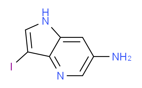 CAS No. 1190318-23-0, 3-Iodo-1H-pyrrolo[3,2-b]pyridin-6-amine