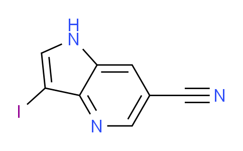 CAS No. 1190312-56-1, 3-Iodo-1H-pyrrolo[3,2-b]pyridine-6-carbonitrile