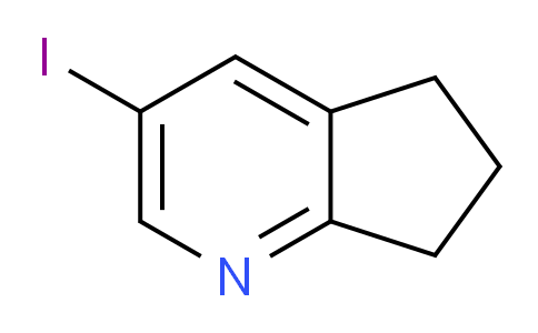 CAS No. 1259223-96-5, 3-Iodo-6,7-dihydro-5H-cyclopenta[b]pyridine