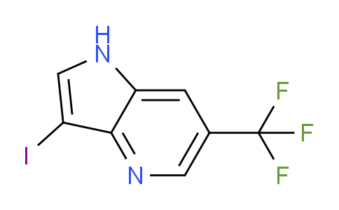 CAS No. 1190319-52-8, 3-Iodo-6-(trifluoromethyl)-1H-pyrrolo[3,2-b]pyridine