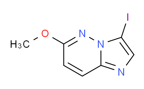 CAS No. 1802021-39-1, 3-Iodo-6-methoxyimidazo[1,2-b]pyridazine