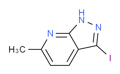 CAS No. 1352396-72-5, 3-Iodo-6-methyl-1H-pyrazolo[3,4-b]pyridine