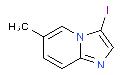 CAS No. 885276-23-3, 3-Iodo-6-methylimidazo[1,2-a]pyridine