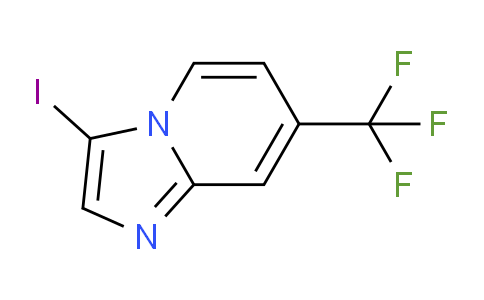 CAS No. 1036990-96-1, 3-Iodo-7-(trifluoromethyl)imidazo[1,2-a]pyridine