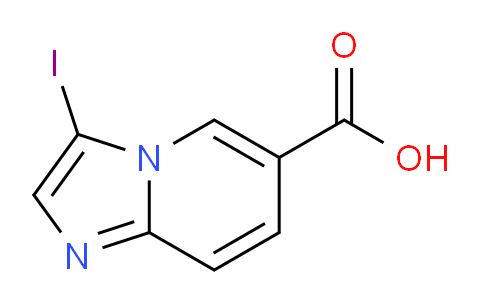 CAS No. 1384429-70-2, 3-Iodoimidazo[1,2-a]pyridine-6-carboxylic acid