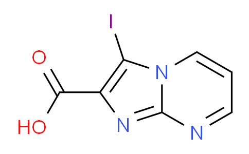 CAS No. 1823898-58-3, 3-Iodoimidazo[1,2-a]pyrimidine-2-carboxylic acid