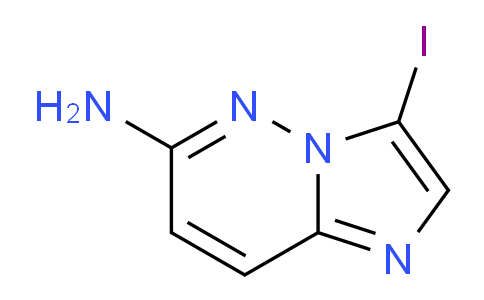 CAS No. 1802020-18-3, 3-Iodoimidazo[1,2-b]pyridazin-6-amine