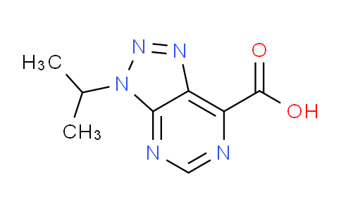 CAS No. 1823923-49-4, 3-Isopropyl-3H-[1,2,3]triazolo[4,5-d]pyrimidine-7-carboxylic acid