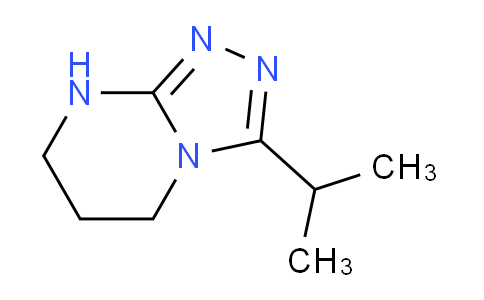 CAS No. 1365968-86-0, 3-Isopropyl-5,6,7,8-tetrahydro-[1,2,4]triazolo[4,3-a]pyrimidine
