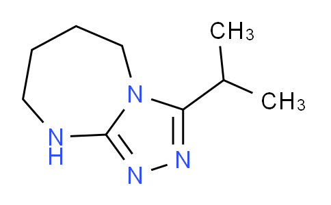 CAS No. 1365988-41-5, 3-Isopropyl-6,7,8,9-tetrahydro-5H-[1,2,4]triazolo[4,3-a][1,3]diazepine