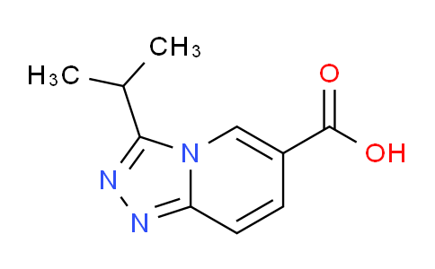 CAS No. 1119450-90-6, 3-Isopropyl-[1,2,4]triazolo[4,3-a]pyridine-6-carboxylic acid