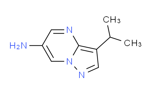 CAS No. 1774897-03-8, 3-Isopropylpyrazolo[1,5-a]pyrimidin-6-amine
