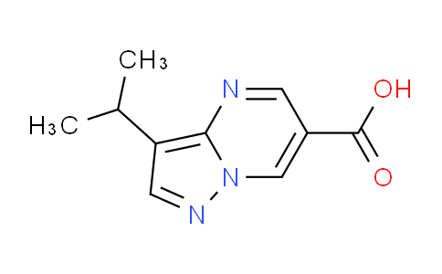 CAS No. 1707361-67-8, 3-Isopropylpyrazolo[1,5-a]pyrimidine-6-carboxylic acid