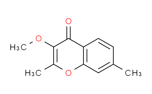 CAS No. 147590-73-6, 3-Methoxy-2,7-dimethyl-4H-chromen-4-one