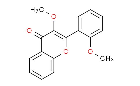 CAS No. 105827-35-8, 3-Methoxy-2-(2-methoxyphenyl)-4H-chromen-4-one