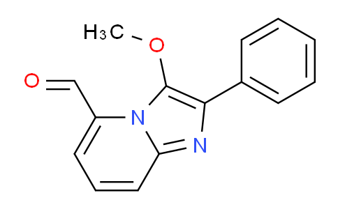 CAS No. 181702-32-9, 3-Methoxy-2-phenylimidazo[1,2-a]pyridine-5-carbaldehyde