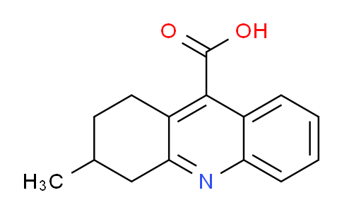 CAS No. 101089-78-5, 3-Methyl-1,2,3,4-tetrahydroacridine-9-carboxylic acid