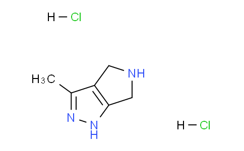 CAS No. 1523617-96-0, 3-Methyl-1,4,5,6-tetrahydropyrrolo[3,4-c]pyrazole dihydrochloride