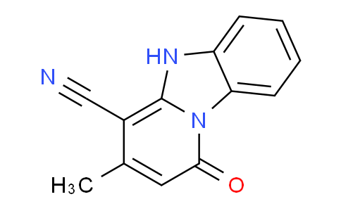 CAS No. 60792-57-6, 3-Methyl-1-oxo-1,5-dihydrobenzo[4,5]imidazo[1,2-a]pyridine-4-carbonitrile