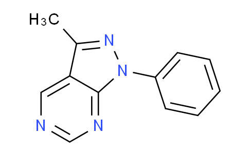 CAS No. 52217-39-7, 3-Methyl-1-phenyl-1H-pyrazolo[3,4-d]pyrimidine