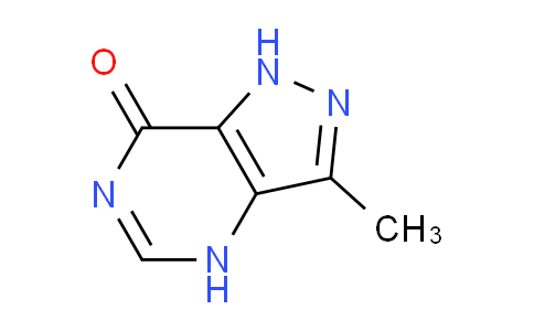 CAS No. 5399-94-0, 3-Methyl-1H-pyrazolo[4,3-d]pyrimidin-7(4H)-one