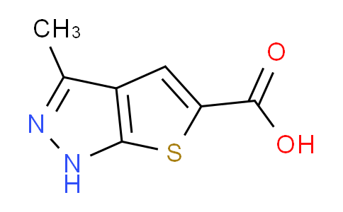 CAS No. 873072-60-7, 3-Methyl-1H-thieno[2,3-c]pyrazole-5-carboxylic acid