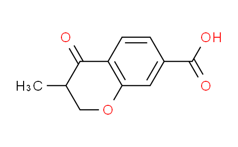 CAS No. 2061980-56-9, 3-Methyl-4-oxochroman-7-carboxylic acid