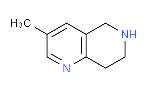 CAS No. 83100-02-1, 3-Methyl-5,6,7,8-tetrahydro-1,6-naphthyridine