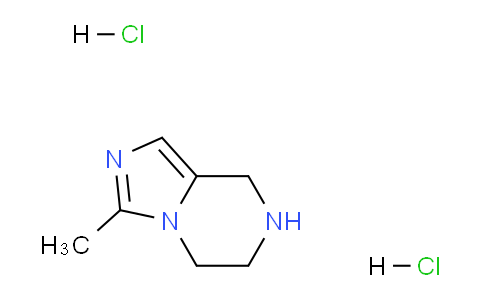 CAS No. 165894-23-5, 3-Methyl-5,6,7,8-tetrahydroimidazo[1,5-a]pyrazine dihydrochloride