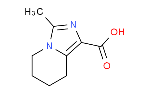 CAS No. 1375472-21-1, 3-Methyl-5,6,7,8-tetrahydroimidazo[1,5-a]pyridine-1-carboxylic acid