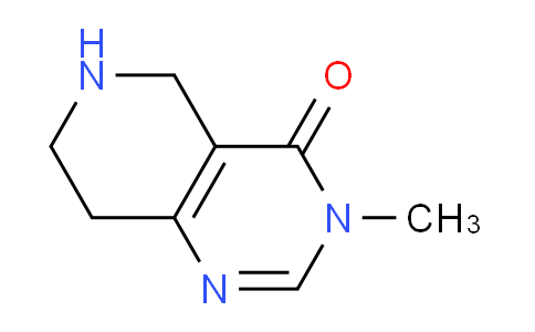 CAS No. 1510384-26-5, 3-Methyl-5,6,7,8-tetrahydropyrido[4,3-d]pyrimidin-4(3H)-one