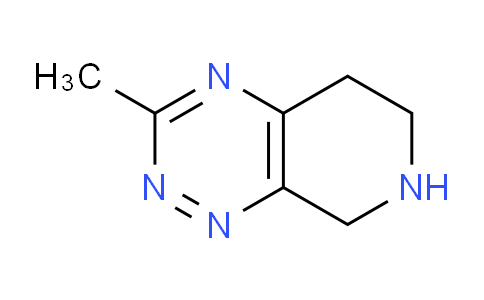 CAS No. 741737-32-6, 3-Methyl-5,6,7,8-tetrahydropyrido[4,3-e][1,2,4]triazine