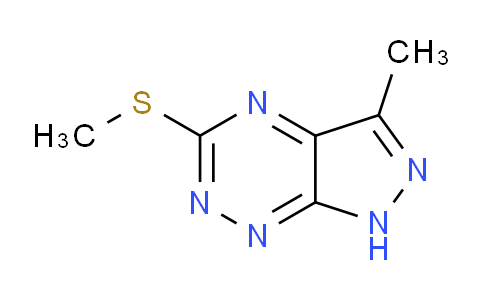 CAS No. 497836-76-7, 3-Methyl-5-(methylthio)-1H-pyrazolo[4,3-e][1,2,4]triazine